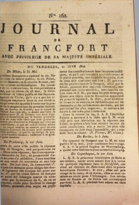 Journal de Francfort Freitag 11. Juni 1802