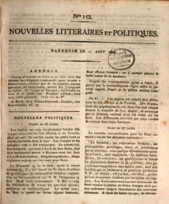 Nouvelles littéraires et politiques (Gazette des Deux-Ponts)