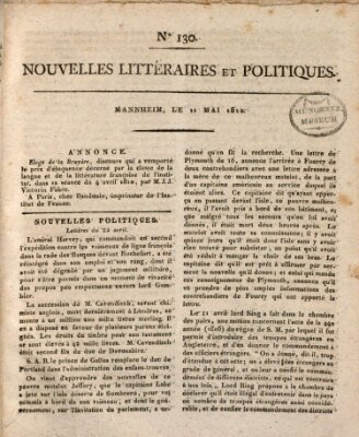 Nouvelles littéraires et politiques (Gazette des Deux-Ponts) Freitag 11. Mai 1810
