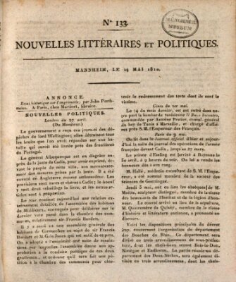 Nouvelles littéraires et politiques (Gazette des Deux-Ponts) Montag 14. Mai 1810