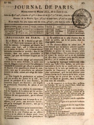 Journal de Paris 〈Paris〉 Mittwoch 6. März 1811