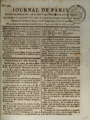 Journal de Paris 〈Paris〉 Montag 22. April 1811