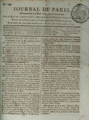 Journal de Paris 〈Paris〉 Sonntag 12. Mai 1811