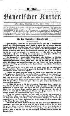 Bayerischer Kurier Dienstag 21. Juni 1859