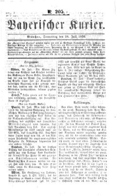 Bayerischer Kurier Donnerstag 28. Juli 1859
