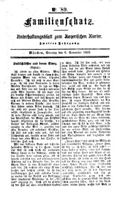 Bayerischer Kurier Sonntag 6. November 1859