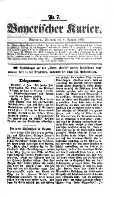 Bayerischer Kurier Mittwoch 8. Januar 1862