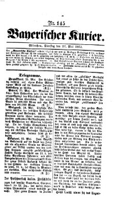 Bayerischer Kurier Dienstag 27. Mai 1862