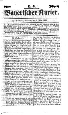 Bayerischer Kurier Samstag 5. März 1864