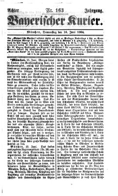 Bayerischer Kurier Donnerstag 16. Juni 1864