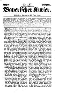 Bayerischer Kurier Montag 20. Juni 1864