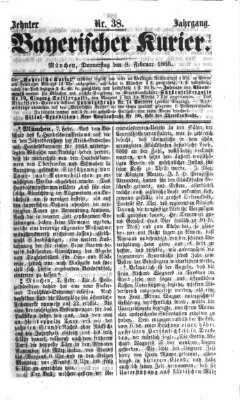 Bayerischer Kurier Donnerstag 8. Februar 1866