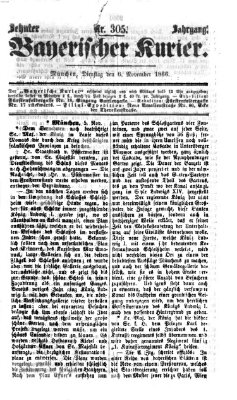 Bayerischer Kurier Dienstag 6. November 1866