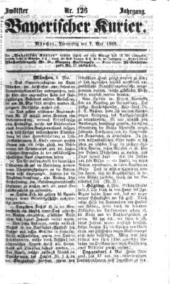 Bayerischer Kurier Donnerstag 7. Mai 1868