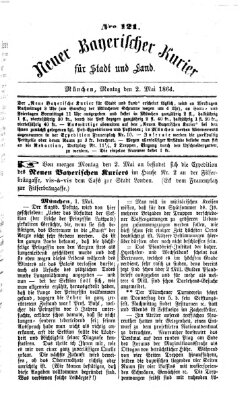 Neuer bayerischer Kurier für Stadt und Land Montag 2. Mai 1864