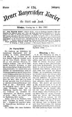Neuer bayerischer Kurier für Stadt und Land Montag 6. Mai 1867