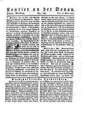 Kourier an der Donau (Donau-Zeitung) Montag 23. Mai 1831