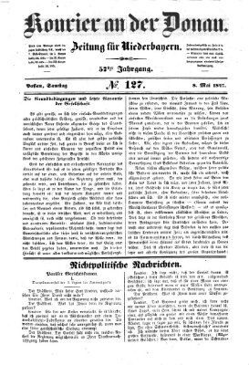 Kourier an der Donau (Donau-Zeitung) Samstag 8. Mai 1847