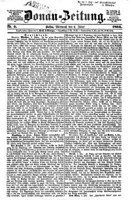 Donau-Zeitung Mittwoch 6. Januar 1864