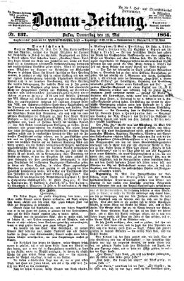 Donau-Zeitung Donnerstag 19. Mai 1864