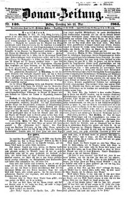 Donau-Zeitung Sonntag 22. Mai 1864