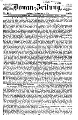 Donau-Zeitung Dienstag 9. Mai 1865