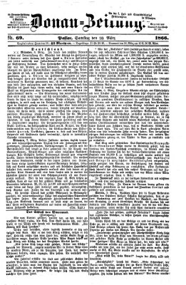 Donau-Zeitung Samstag 10. März 1866
