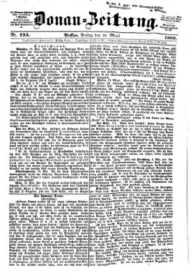 Donau-Zeitung Freitag 18. Mai 1866