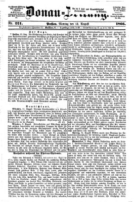 Donau-Zeitung Montag 13. August 1866