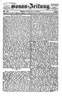 Donau-Zeitung Freitag 8. Februar 1867