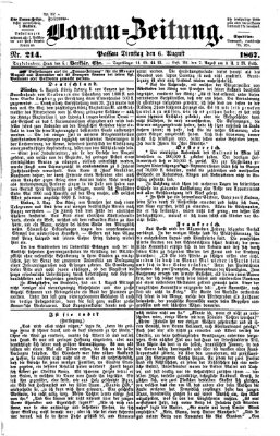 Donau-Zeitung Dienstag 6. August 1867