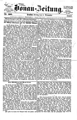 Donau-Zeitung Freitag 8. November 1867
