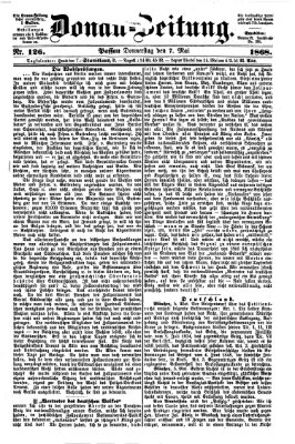 Donau-Zeitung Donnerstag 7. Mai 1868