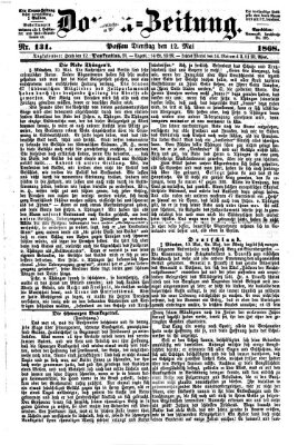 Donau-Zeitung Dienstag 12. Mai 1868