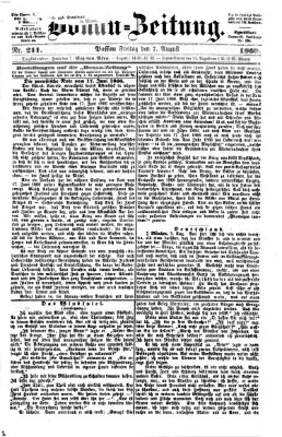 Donau-Zeitung Freitag 7. August 1868