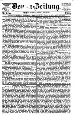 Donau-Zeitung Sonntag 6. Dezember 1868