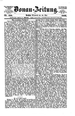 Donau-Zeitung Mittwoch 26. Mai 1869