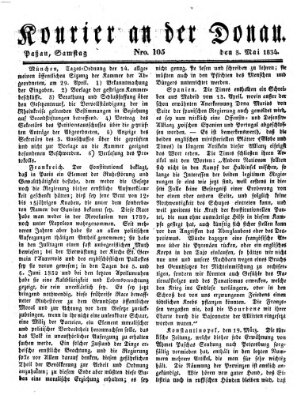 Kourier an der Donau (Donau-Zeitung) Samstag 3. Mai 1834