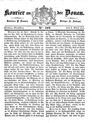 Kourier an der Donau (Donau-Zeitung) Samstag 6. Mai 1837