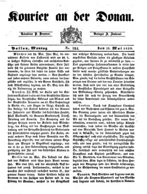 Kourier an der Donau (Donau-Zeitung) Montag 28. Mai 1838