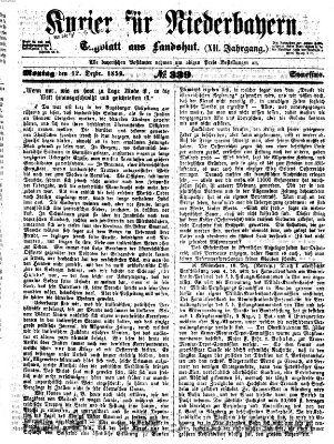 Kurier für Niederbayern Montag 12. Dezember 1859
