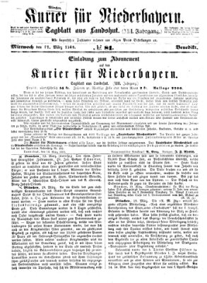 Kurier für Niederbayern Mittwoch 21. März 1860