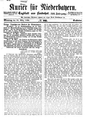 Kurier für Niederbayern Montag 26. März 1860
