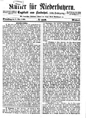 Kurier für Niederbayern Dienstag 8. Mai 1860