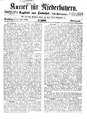 Kurier für Niederbayern Samstag 23. Juni 1860