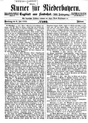 Kurier für Niederbayern Freitag 6. Juli 1860