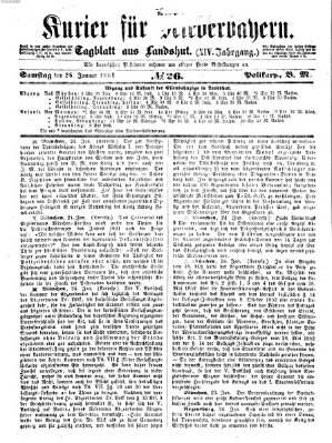 Kurier für Niederbayern Samstag 26. Januar 1861