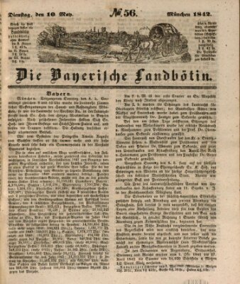 Bayerische Landbötin Dienstag 10. Mai 1842
