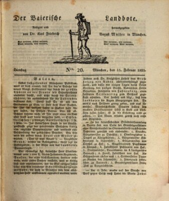 Der Bayerische Landbote Dienstag 15. Februar 1825