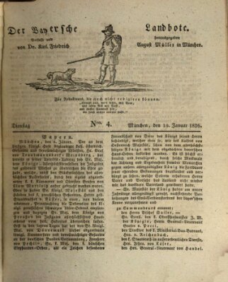 Der Bayerische Landbote Dienstag 10. Januar 1826